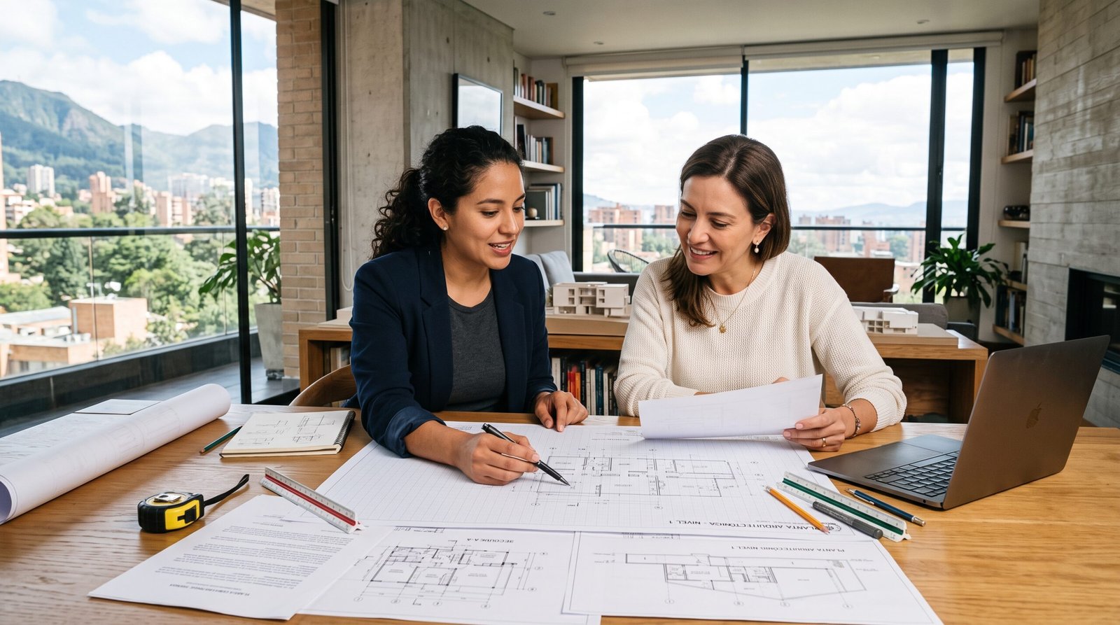 Revisión de planos y documentos para licencia de construcción