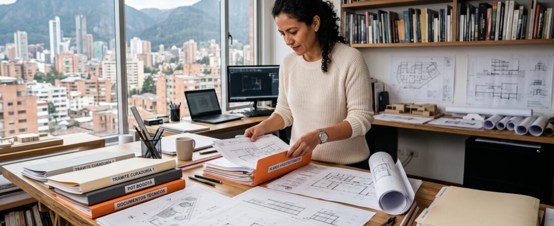 Documentos para curaduría urbana en Bogotá: guía práctica